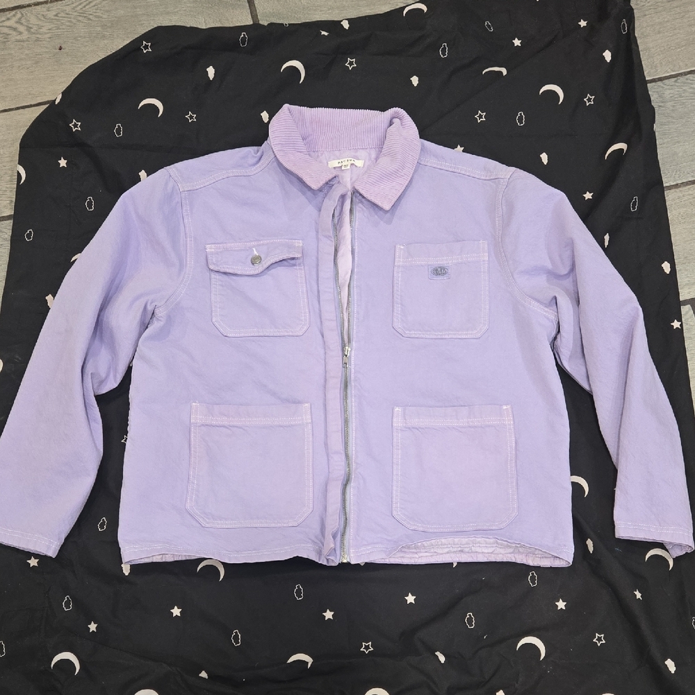 PacSun Purple Corduroy Collar Utility Jacket – Size M/L